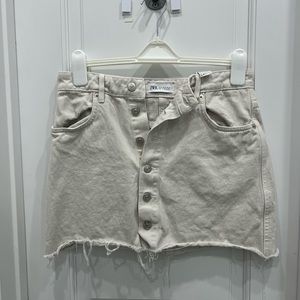 Zara Denim Skirt Size M